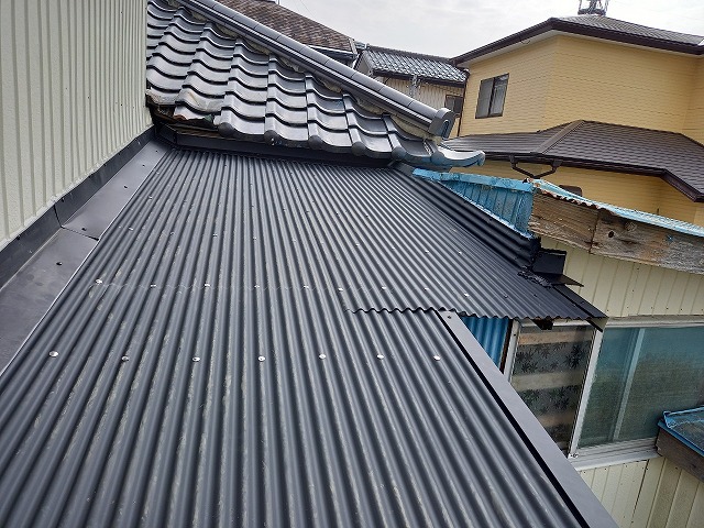 土浦市雨漏り修理完了